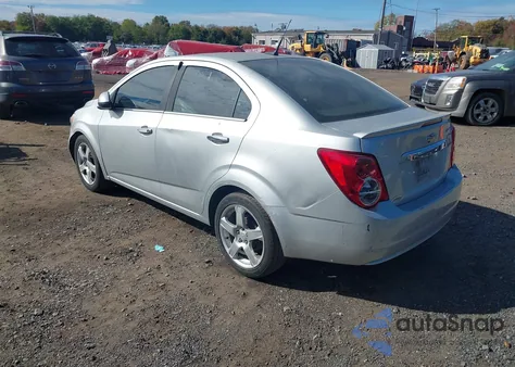 2013 Chevrolet Sonic Ltz Auto z USA, uszkodzony, nr VIN 1G1JE5SB6D4141597